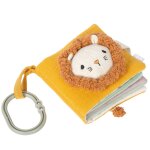 Livre de d�couvertes en tissu little lion jaune
