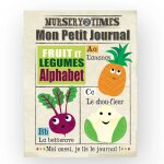 Livre d'�veil - mon petit journal � froisser - fruits et legumes multi - coloured