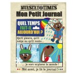 Livre d'�veil - mon petit journal � froisser - la meteo multi - coloured