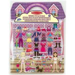 Livret d'autocollants reliefs repositionnables mode rose