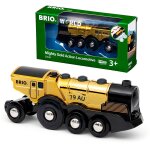 Locomotive multifonctions dore jaune