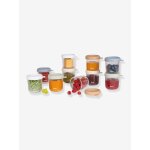 Lot 10 portions 250 ml multicolore