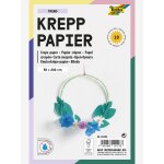 Lot de 10 rouleaux de papier cr�pon farbmix trend folia, 50 x 200 cm multicolore