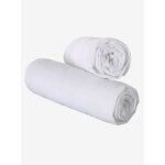 Lot de 2 al�ses jersey trait� bi - ome� blanc