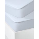 Lot de 2 alèses microfibre anti - acariens traité bi - ome blanc Lot de 2 alèses microfibre anti - acariens traité bi - ome blanc