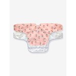 Lot de 2 bavoirs manches longues l�ssig blush
