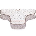 Lot de 2 bavoirs manches longues multi - coloured