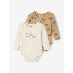 Lot 2 bodies winnie manches longues naissance gar�on assortis