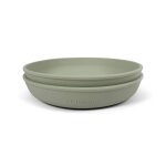 Lot de 2 bols en silicone vert