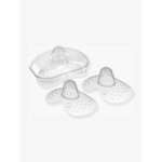 Lot de 2 bouts de sein taille l blanc