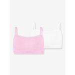 Lot de 2 brassi�res fille les pockets ecodim rose