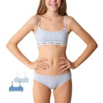 Lot de 2 brassi�res my petit prix jean - fleurs