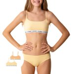Lot de 2 brassi�res my petit prix orange - pois