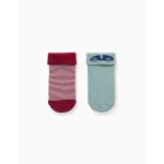 Lot de 2 chaussettes en �ponge antid�rapantes multicolore