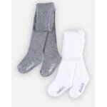 Lot de 2 collants blanc