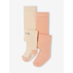 Lot de 2 collants �cru