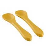 Lot de 2 cuillères silicone vert cactus Lot de 2 cuillères silicone vert cactus
