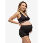 Lot de 2 culottes de grossesse et hospitali�res deluxe sans couture noir