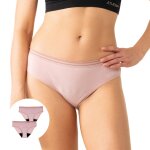 Lot de 2 culottes menstruelles femme rose