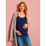Lot de 2 dbardeurs d'allaitement fines bretelles bleu + gris chin