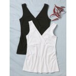 Lot de 2 d�bardeurs cache - coeur grossesse et allaitement noir