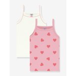 Lot de 2 d�bardeurs enfant petit bateau blanc