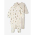 Lot de 2 dors - bien montgolfi�re beige chin�