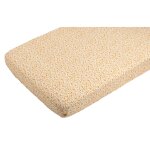 Lot de 2 draps housse en coton bio jaune