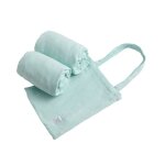 Lot 2 draps housse pour lit Évolutif bébé en coton - galopin bleu ciel Lot 2 draps housse pour lit Évolutif bébé en coton - galopin bleu ciel