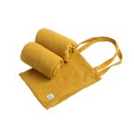 Lot 2 draps housse pour lit Évolutif bébé en coton - galopin jaune Lot 2 draps housse pour lit Évolutif bébé en coton - galopin jaune