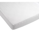 Lot 2 draps housse pour lit Évolutif bébé en coton - original blanc Lot 2 draps housse pour lit Évolutif bébé en coton - original blanc