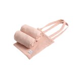 Lot de 2 draps housse ovales en coton - galopin rose