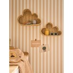 Lot de 2 �tag�res nuage beige