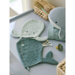 Lot de 2 gants de toilette animorigolo bleu