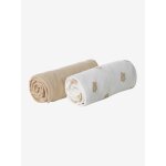 Lot de 2 housses pour berceau et cododo en coton bio * teddy
