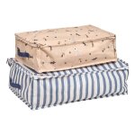 Lot de 2 housses de rangement - zippy multicolore