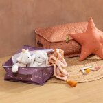Lot de 2 housses de rangement - zippy orange / violet