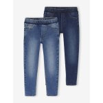 Lot 2 jeans garon slim stone