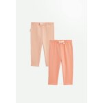 Lot de 2 leggings enfant santa giulia corail