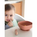 Lot de 2 pr� - cuill�res d'apprentissage en beige