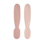 Lot de 2 pr� - cuill�res silicone 4 mois + barbe � papa