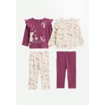 Lot de 2 pyjamas bb mila rose