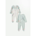 Lot de 2 pyjamas bb en velours dina bleu