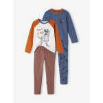 Lot de 2 pyjamas dino garon indigo