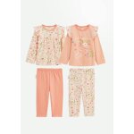 Lot de 2 pyjamas enfant 2 pi�ces santa giulia corail