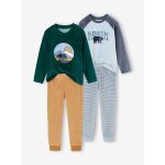 Lot de 2 pyjamas gar�on lot bleu