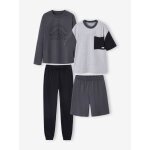 Lot 2 pyjamas gar�on noir