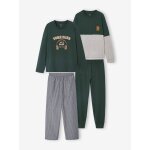 Lot de 2 pyjamas gar�on vert sapin