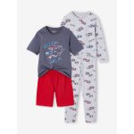 Lot de 2 pyjamas gar�on voitures anthracite
