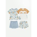 Lot de 2 pyjama short enfant 2 pi�ces baroudeur bleu